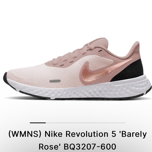 Nike Shoes - NIKE Women’s Revolution 5 Running Shoe W 11 Barely Rose/Metallic Red Bronze NEW